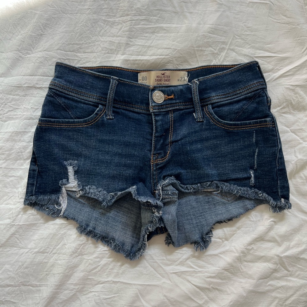 hollister low rise shorts